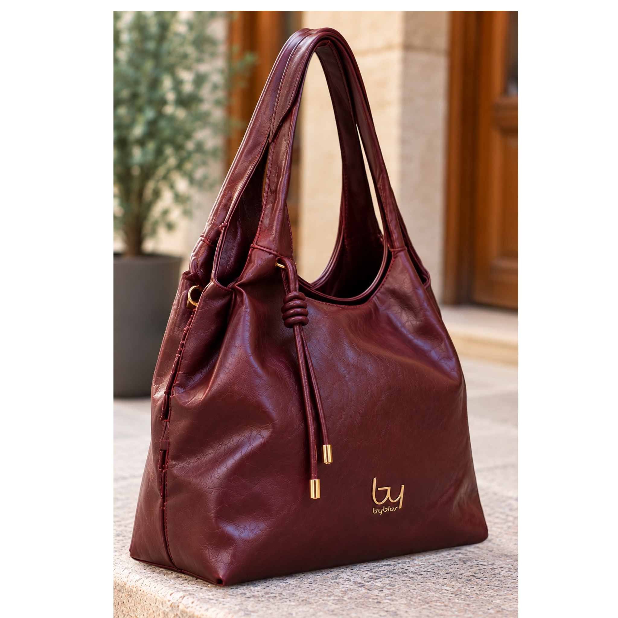 BORSA BYBLOS COLOR BORDEAUX